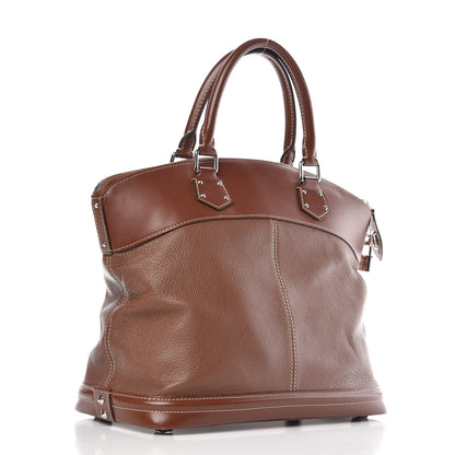 Louis Vuitton Suhali Lockit MM Sienne 3 of 14