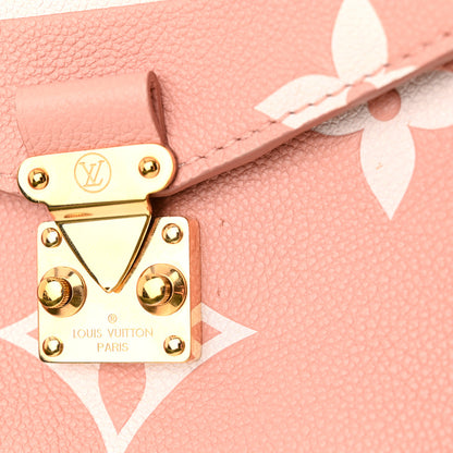Louis Vuitton Empreinte Monogram Giant Pochette Metis Rose Trianon Cream 11 of 15