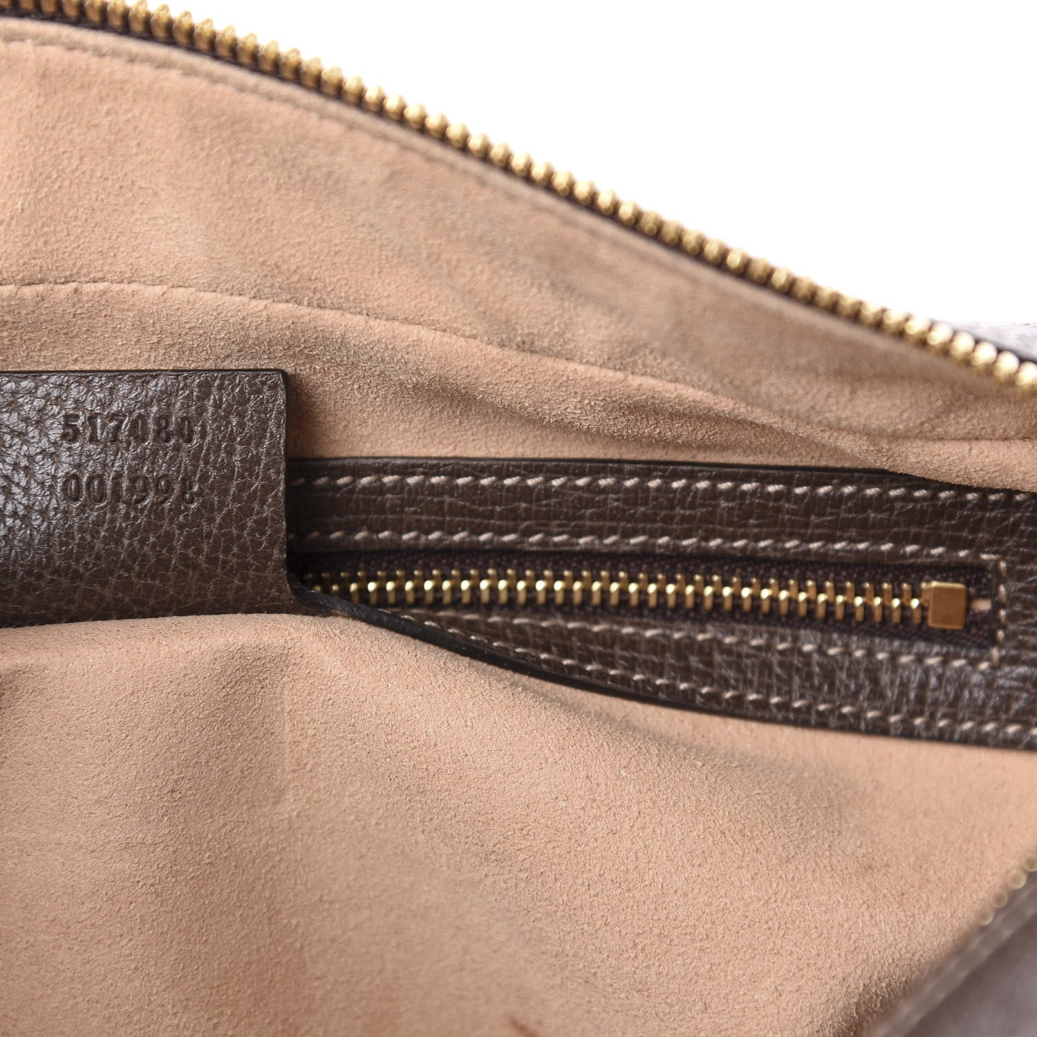 Gucci GG Supreme Monogram Web Small Ophidia Shoulder Bag Brown 10 of 11