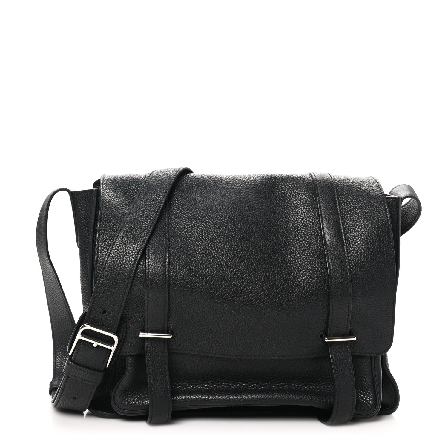 Hermes Taurillon Clemence Steve 35 Black 1 of 9