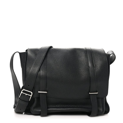 Hermes Taurillon Clemence Steve 35 Black 1 of 9