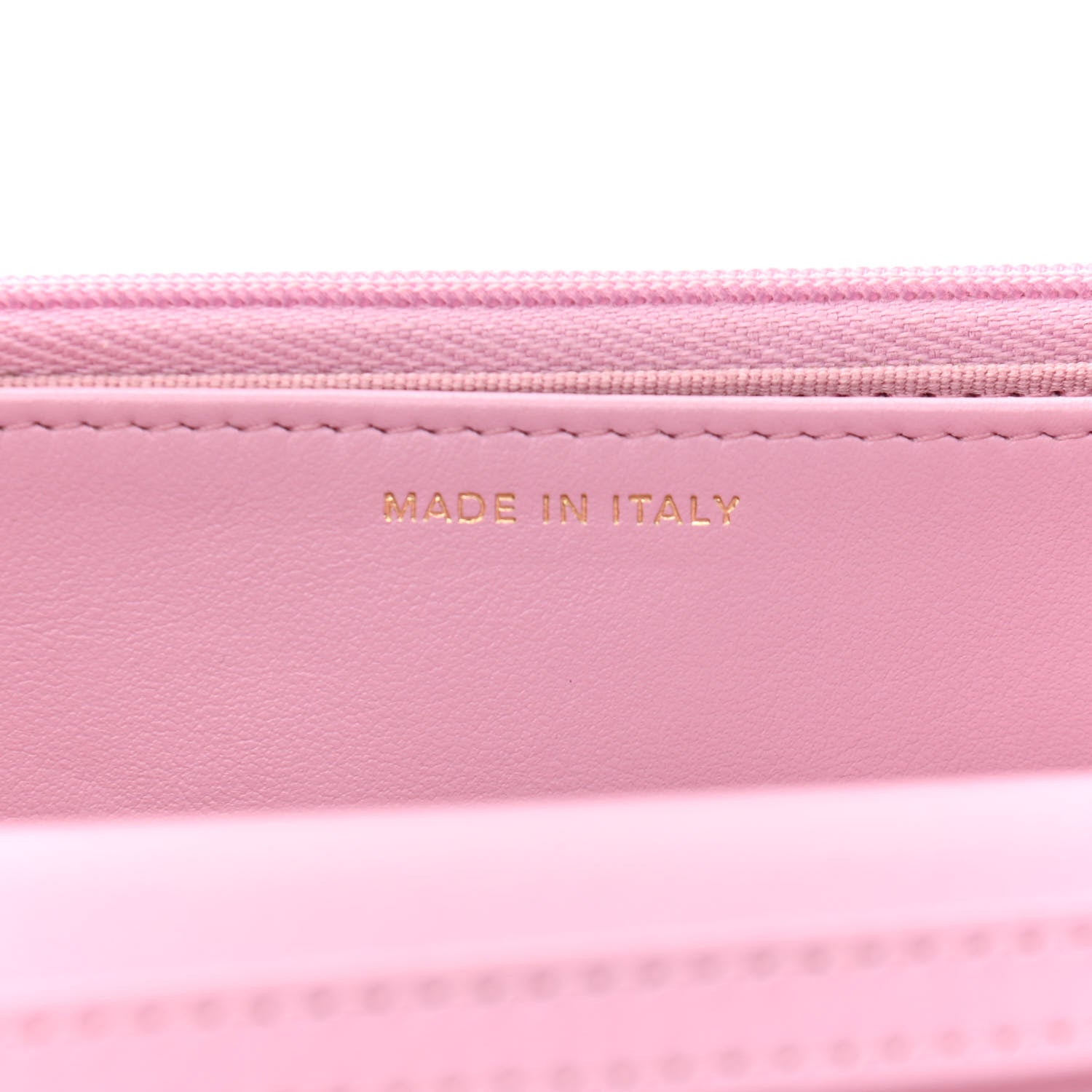 Chanel Lambskin Resin Quilted Wallet On Chain WOC Dark Pink 7 of 12
