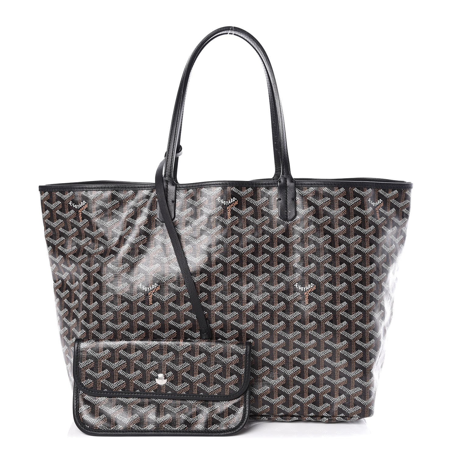 Goyard Goyardine Saint Louis PM Black 1 of 9