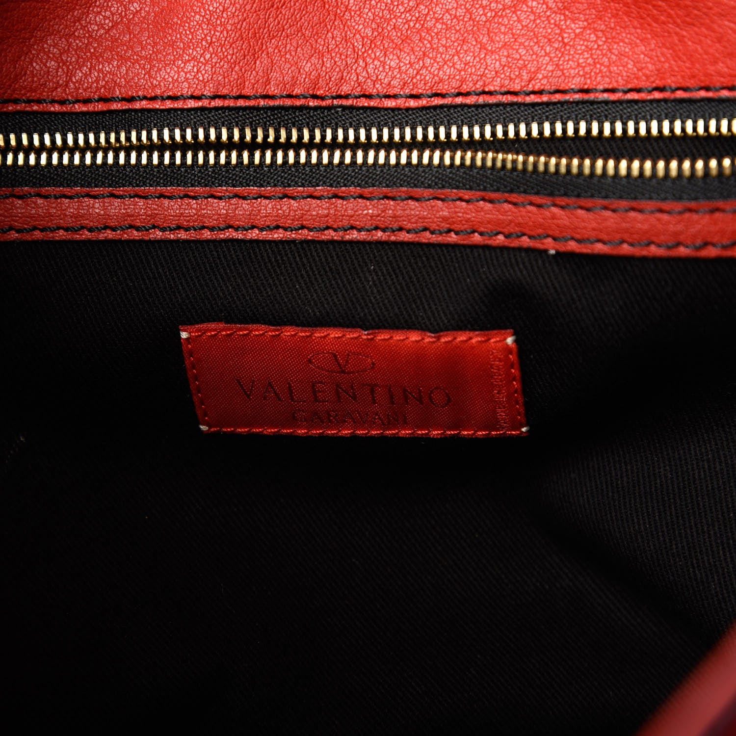 Valentino Garavani Patent Large Histoire Red 8 of 10