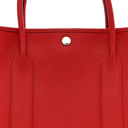 Hermes Negonda Garden Party 36 MM Rouge De Coeur 7 of 9