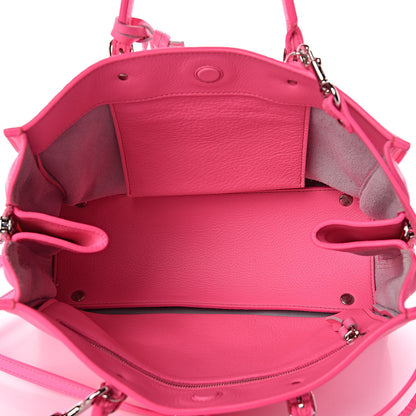 Balenciaga Veau Papier A6 Zip Around Tote Acid Pink 5 of 11