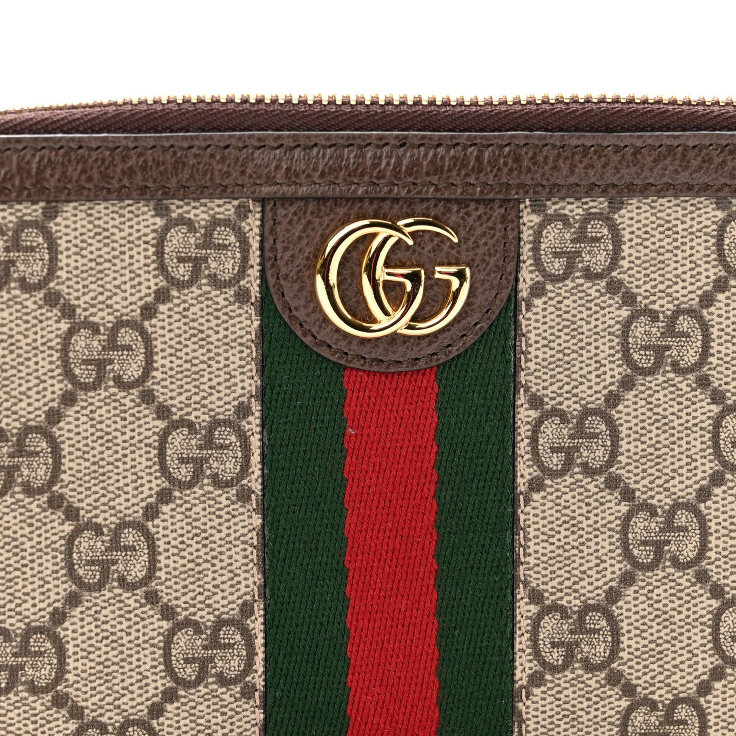 GG Supreme Monogram Web Ophidia Utility Belt Bag 120 48 Beige Ebony New Acero