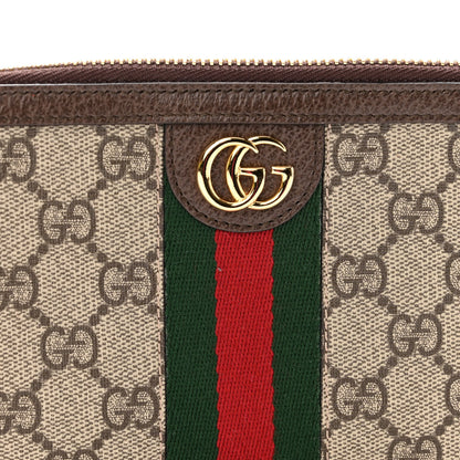 Gucci GG Supreme Monogram Web Ophidia Utility Belt Bag 120 48 Beige Ebony New Acero 7 of 12