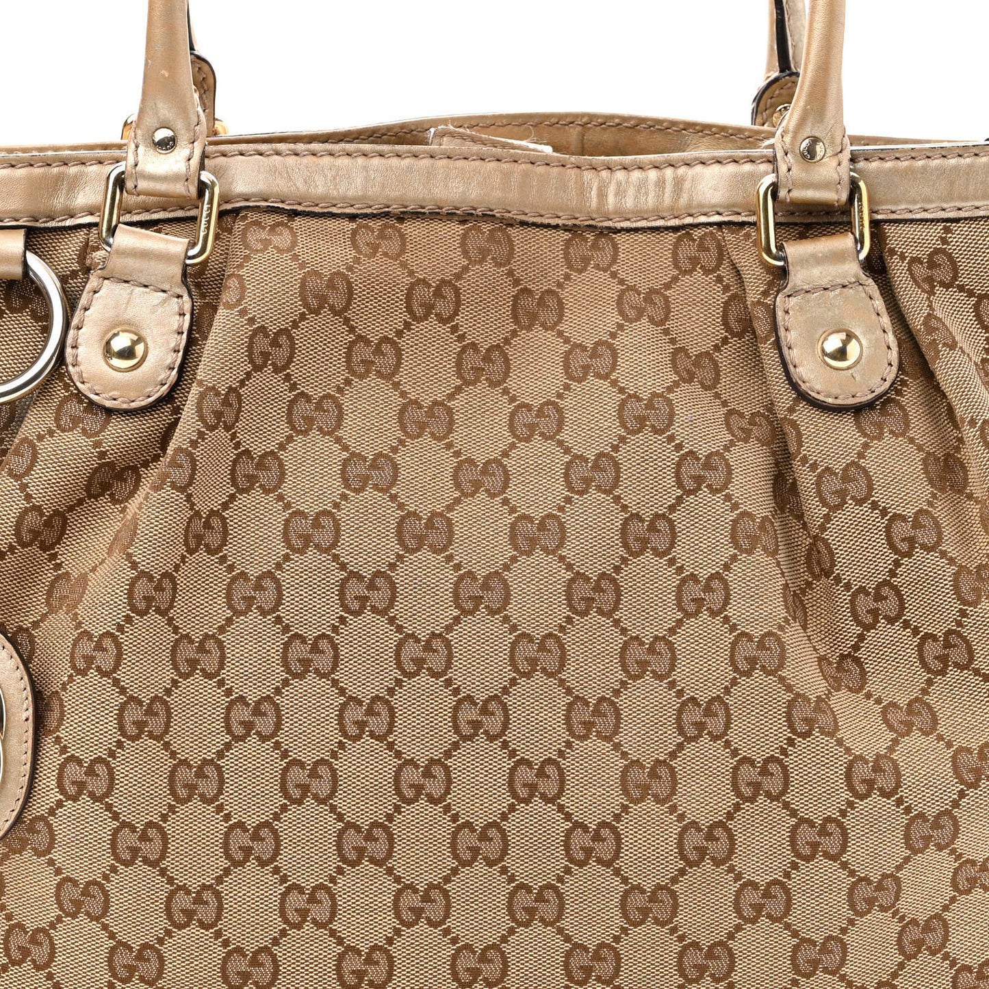 Monogram Medium Sukey Top Handle Tote Off White