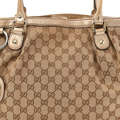 Gucci Monogram Medium Sukey Top Handle Tote Off White 9 of 13