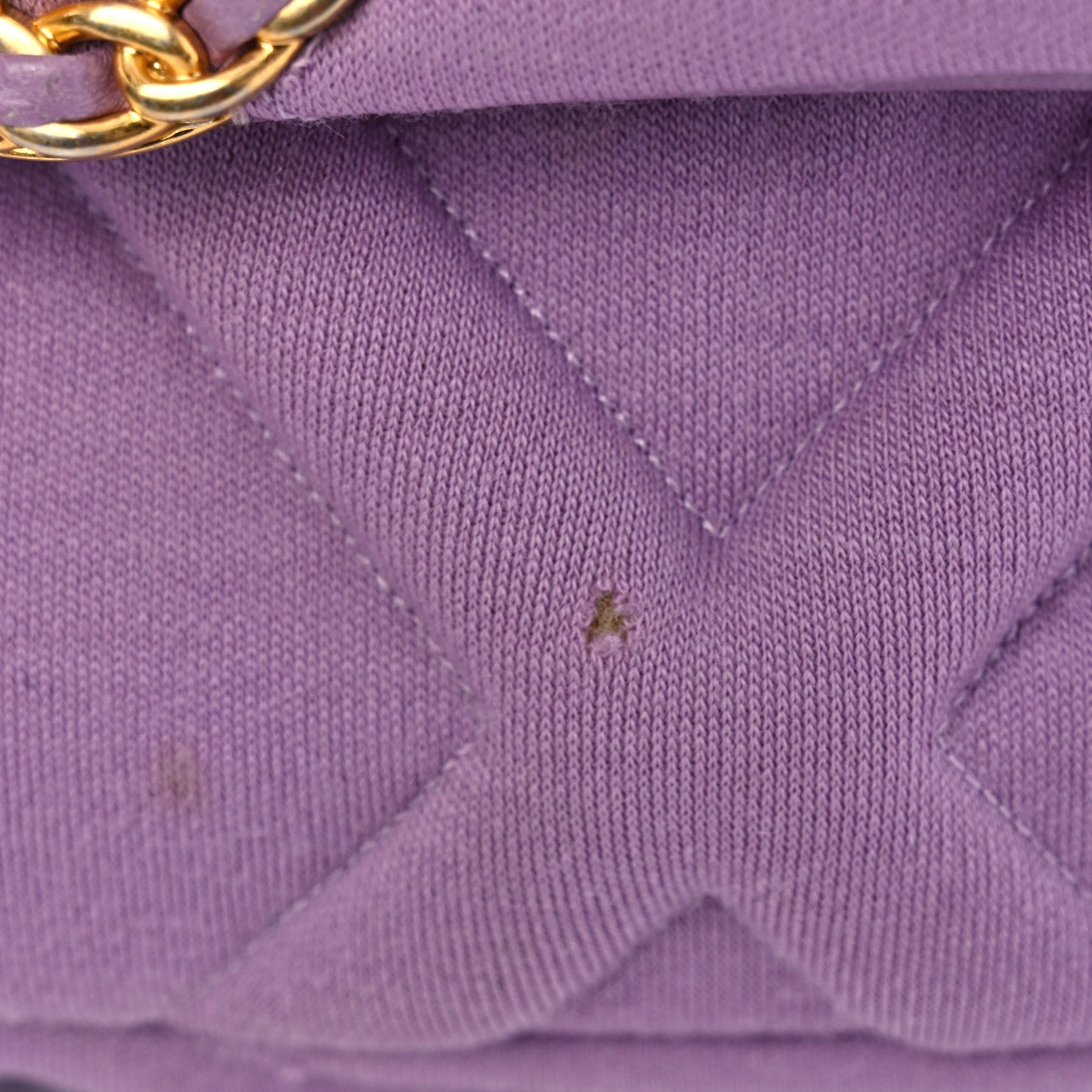 Chanel Jersey Lambskin Quilted Medium Chanel 19 Light Flap Purple 11 of 11