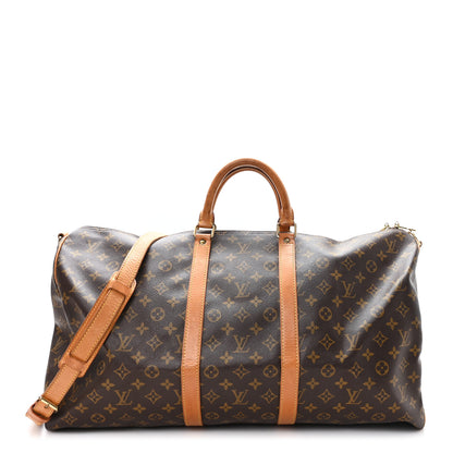 Louis Vuitton Monogram Keepall Bandouliere 55 1 of 9