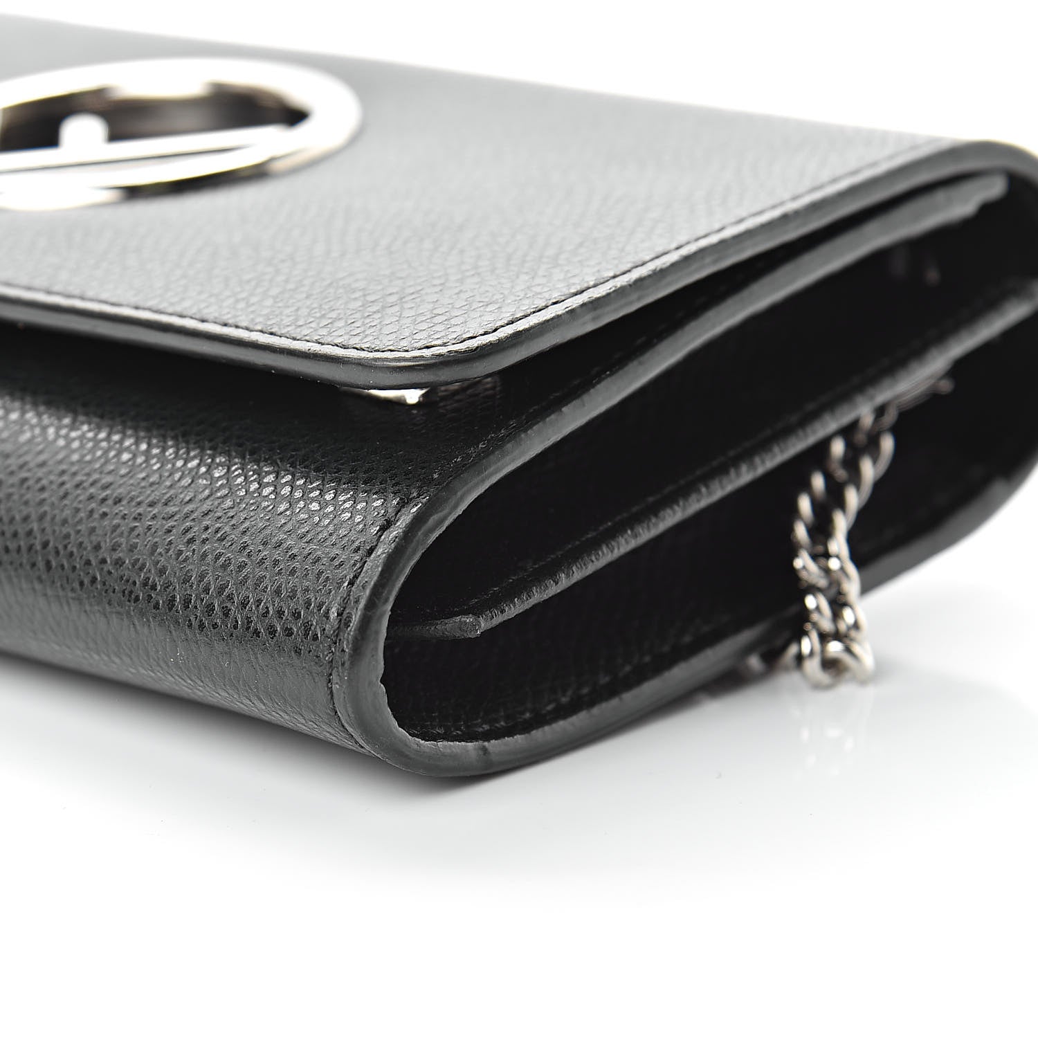 Fendi Vitello Cruise F is Fendi Wallet on Chain Black 10 of 11