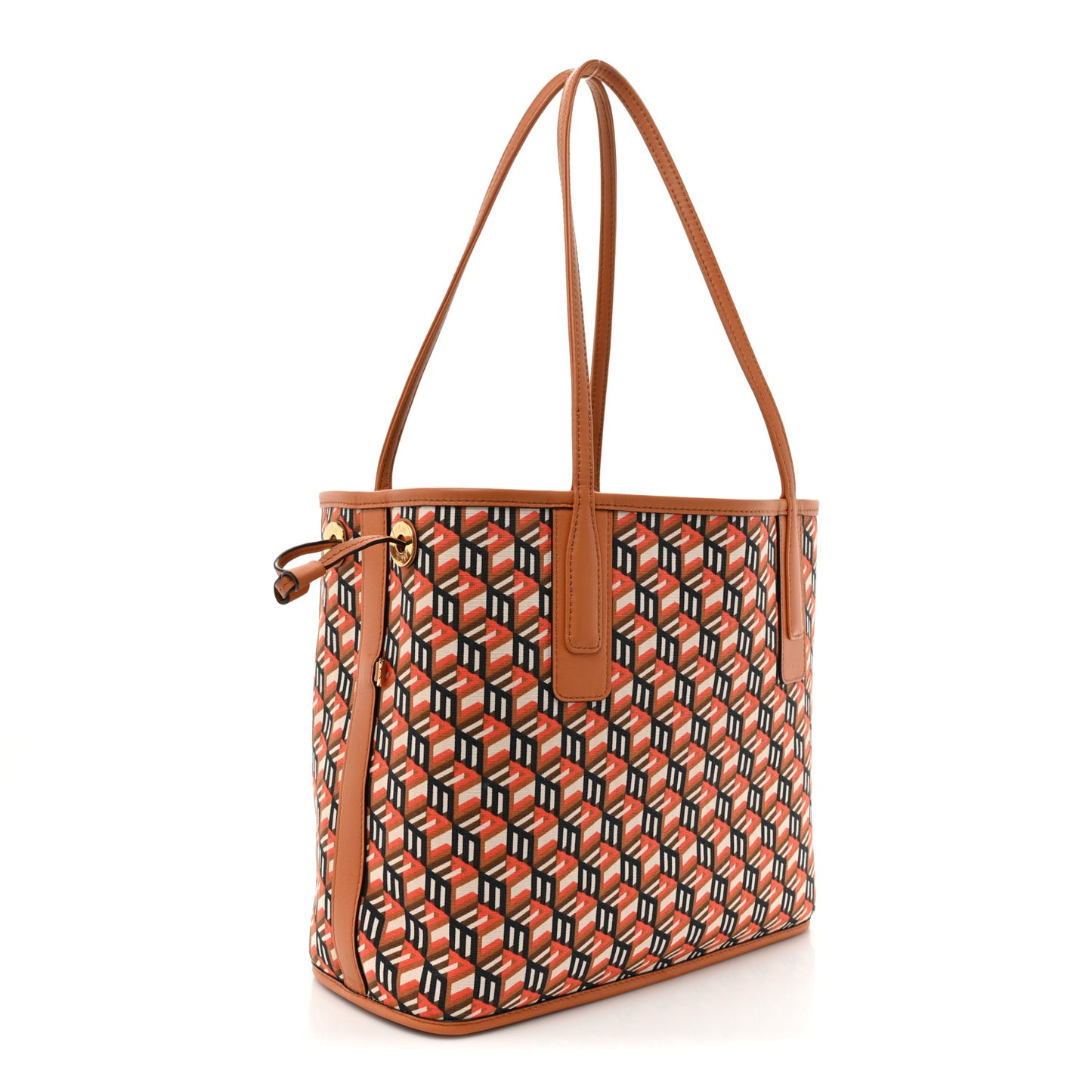 Visetos Liz Reversible Shopper Tote Cognac