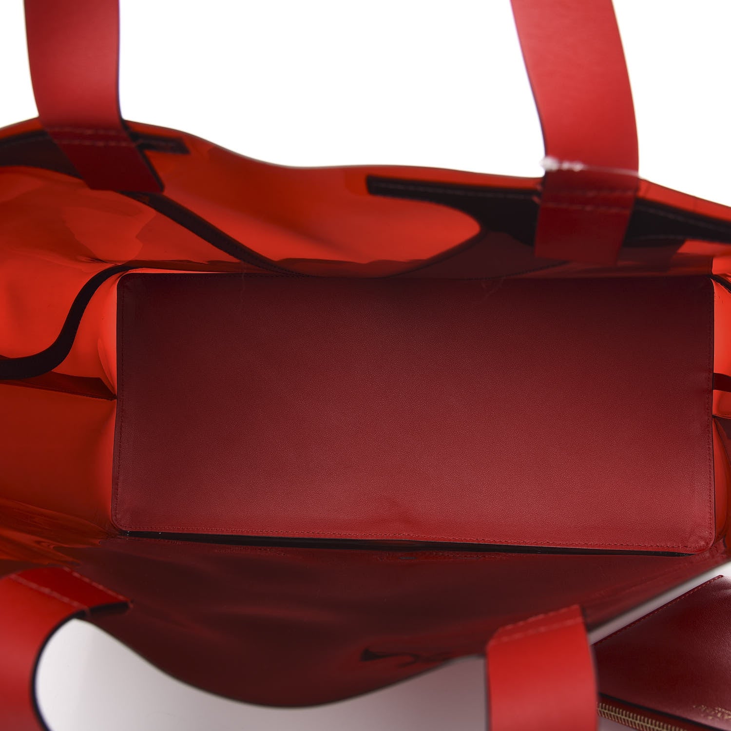 Valentino Garavani PVC Vlogo Escape Tote Red 6 of 10