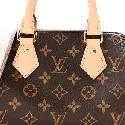 Louis Vuitton Monogram Speedy Bandouliere 20 Beige 7 of 9