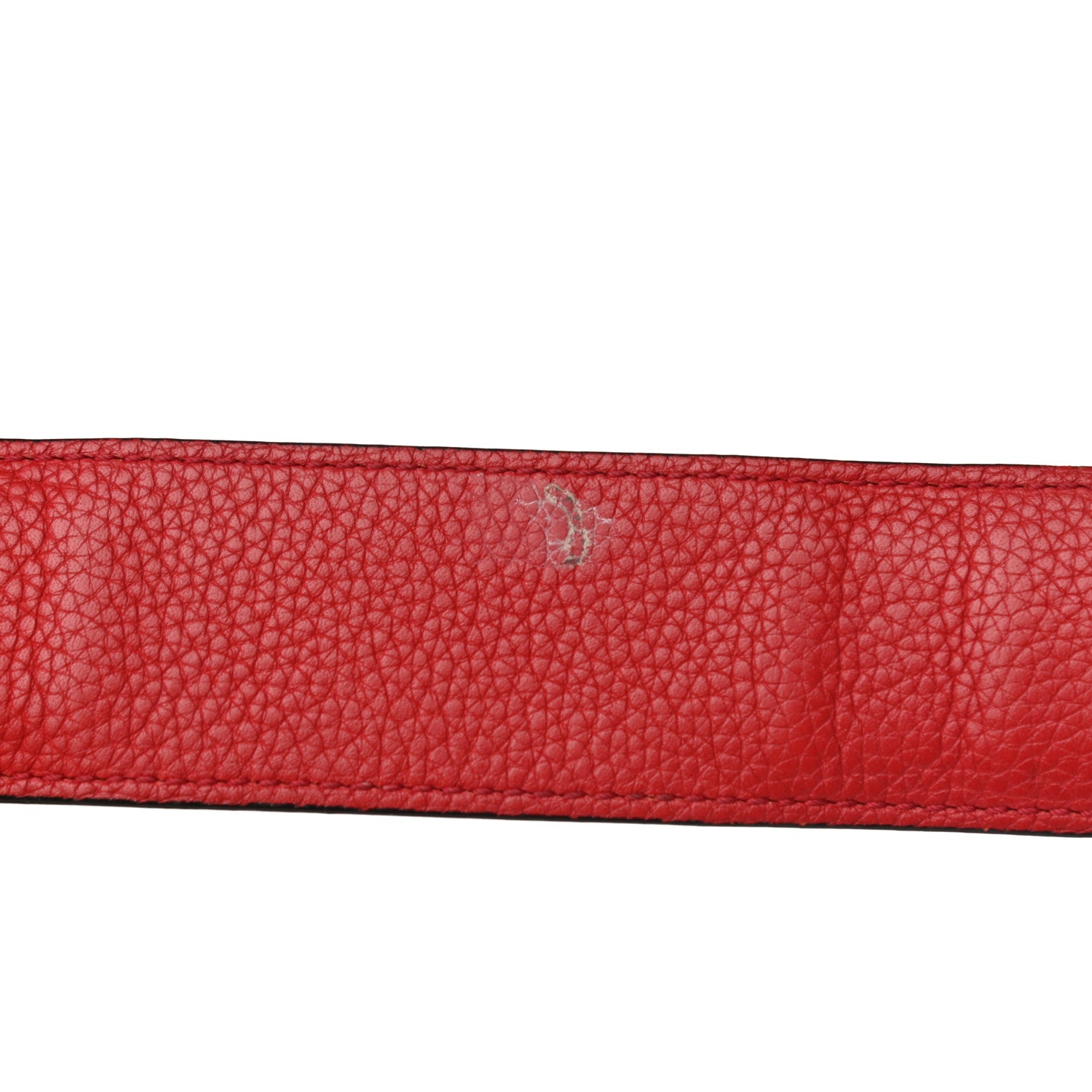 Celine Drummed Calfskin Suede Medium Trapeze Coquelicot 28 of 28