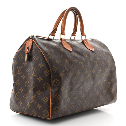 Louis Vuitton Monogram Speedy 35 3 of 10