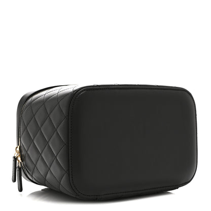 Chanel Lambskin Quilted Trendy CC Vanity Pouch Black 4 of 10