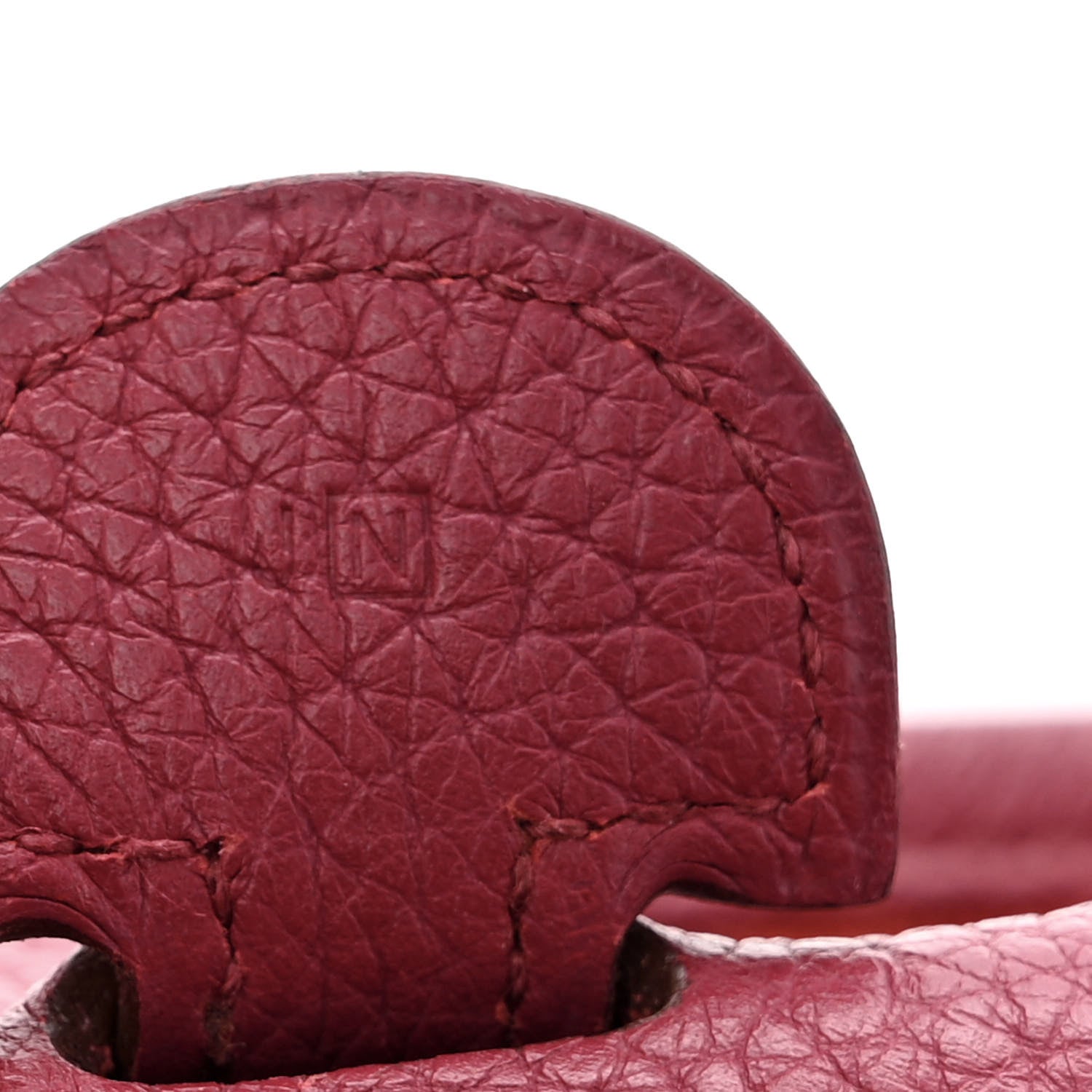 Hermes Taurillon Clemence Evelyne III PM Rubis 7 of 12