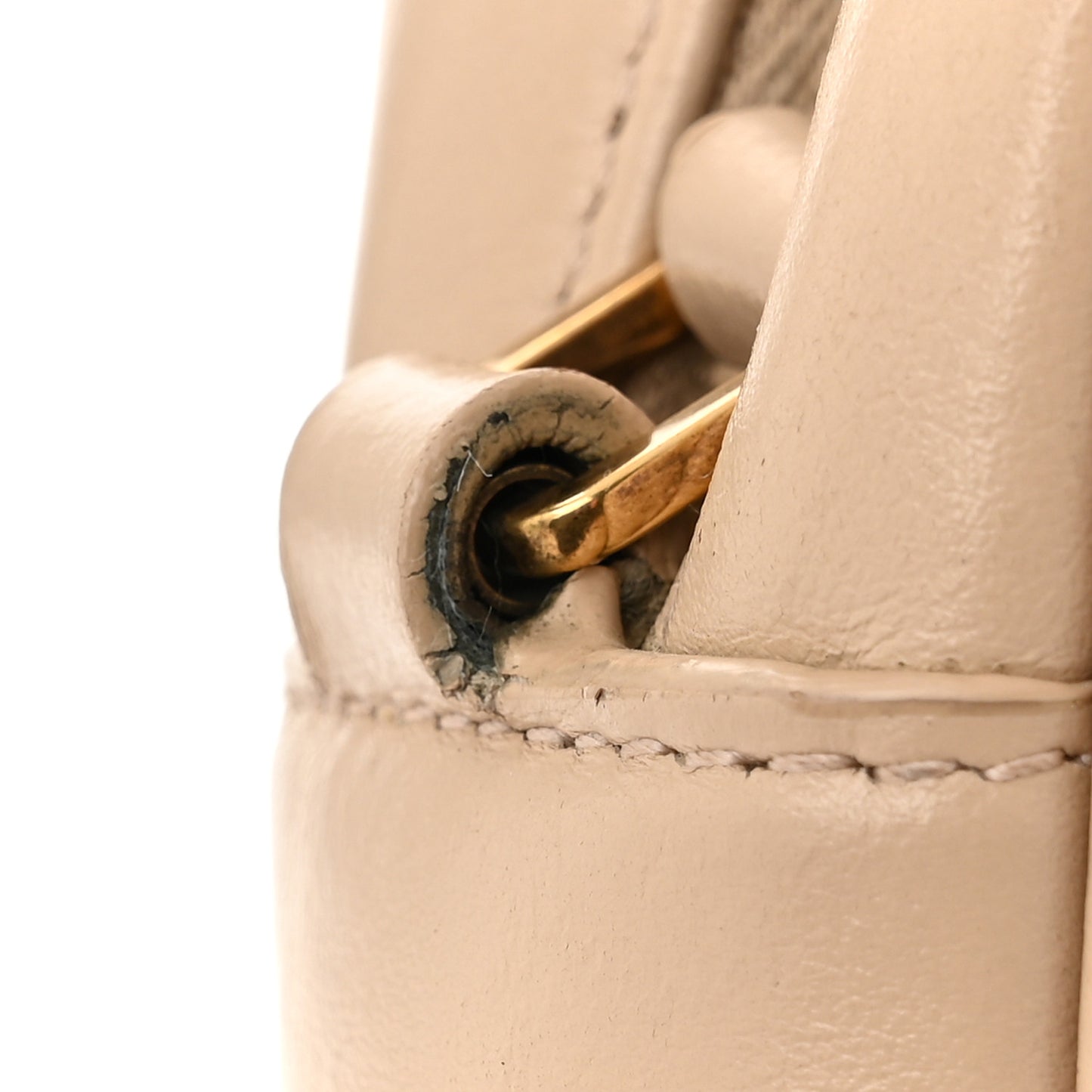 Calfskin Matelasse Monogram Lou Camera Bag Dark Beige