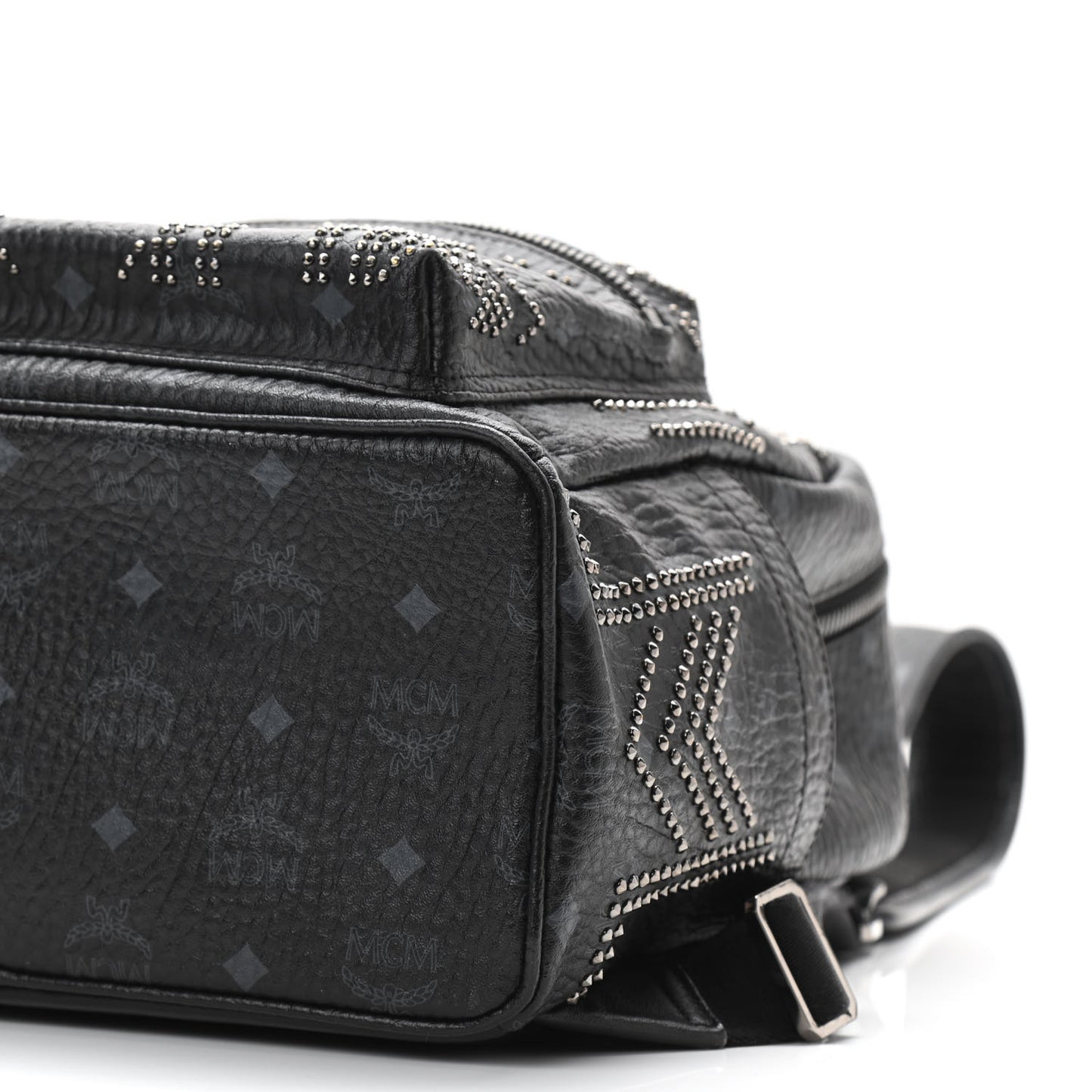 Visetos Studded Medium Stark Gunta Backpack Black