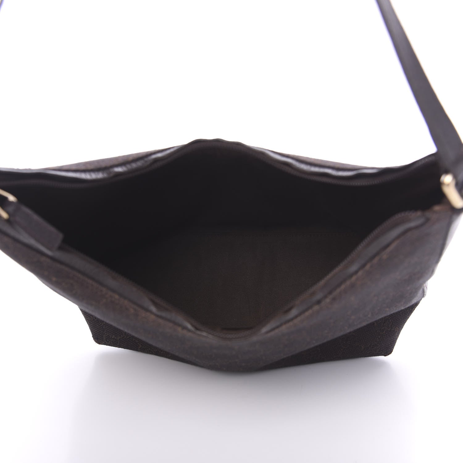 Gucci Monogram Hobo Dark Brown 4 of 11