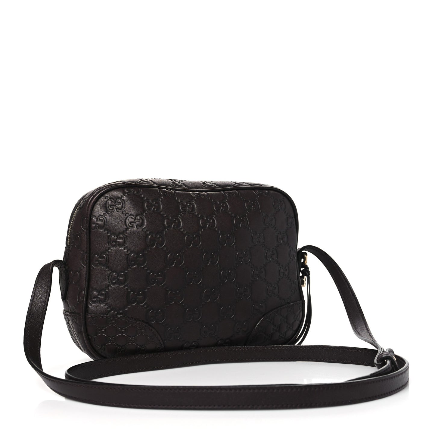 Guccissima Mini Bree Messenger Bag Chocolate