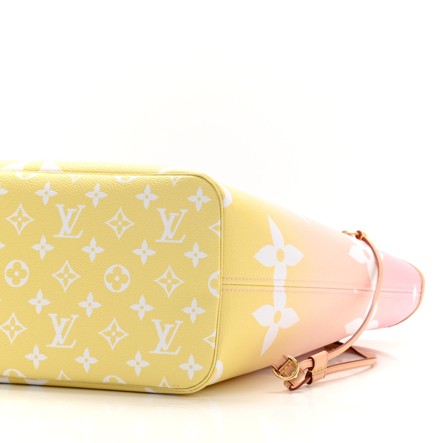 Monogram Giant By The Pool Neverfull MM Light Pink