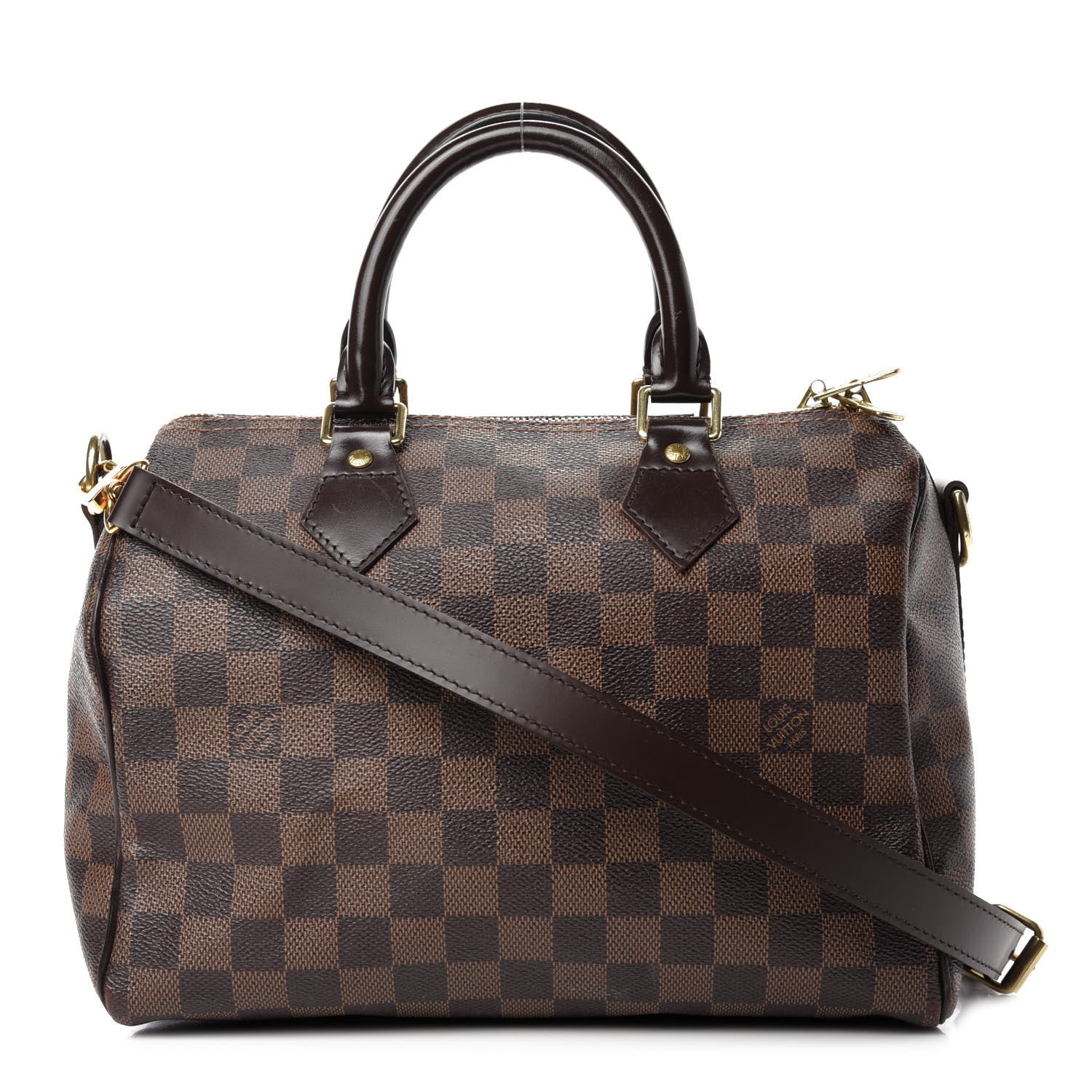 Louis Vuitton Damier Ebene Speedy Bandouliere 25 1 of 12