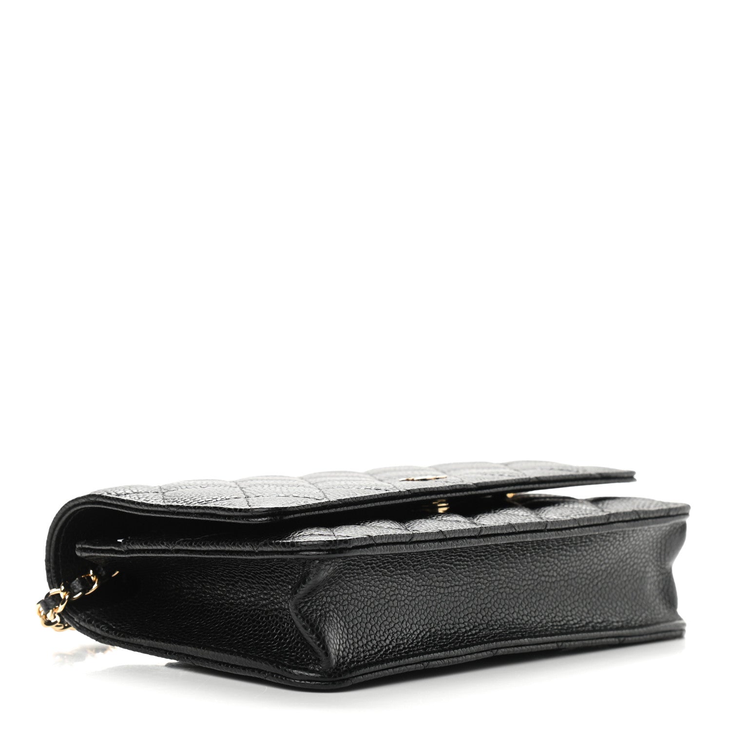 Chanel Caviar Quilted Wallet On Chain WOC Black 4 of 10