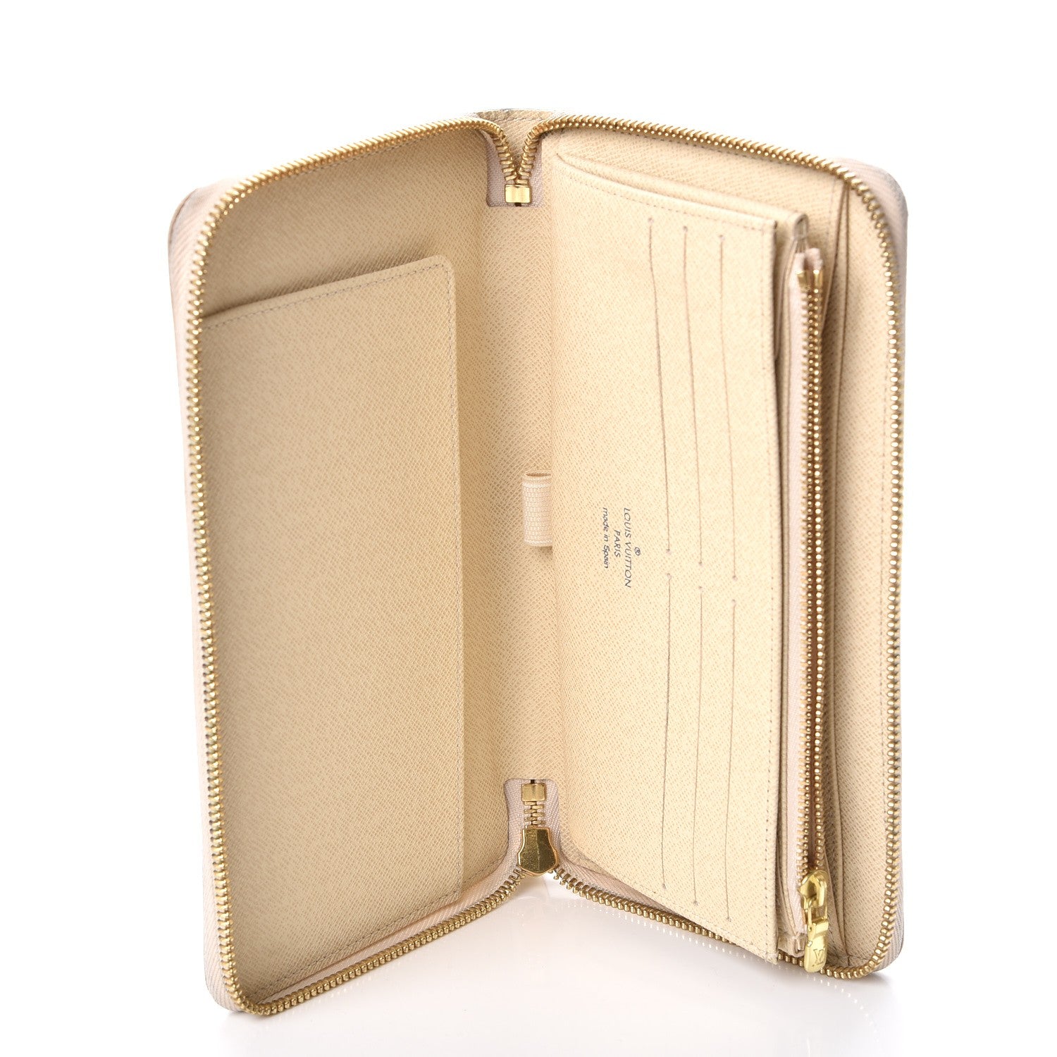 Louis Vuitton Damier Azur Zippy Organizer Wallet 5 of 9