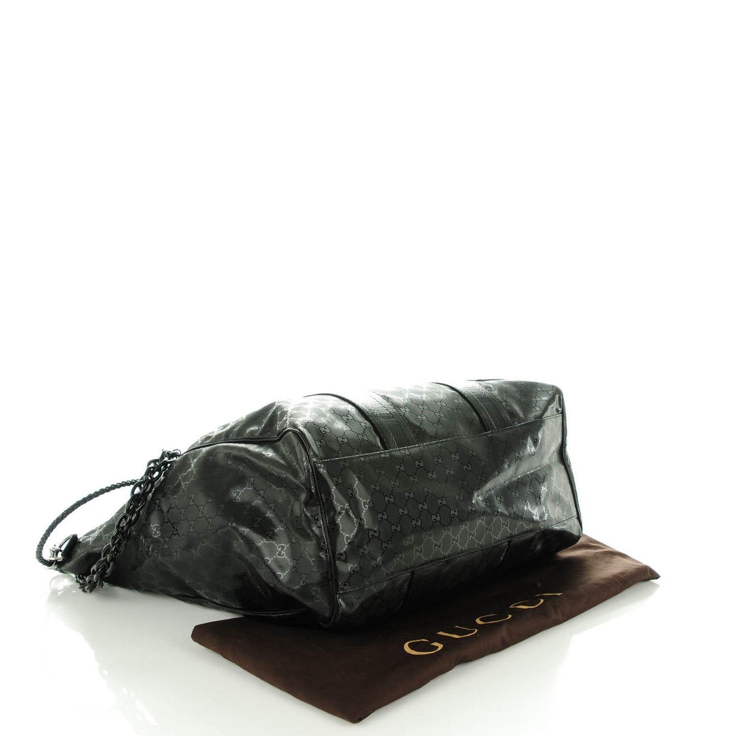 Imprime Monogram Large Carryall Tote Black