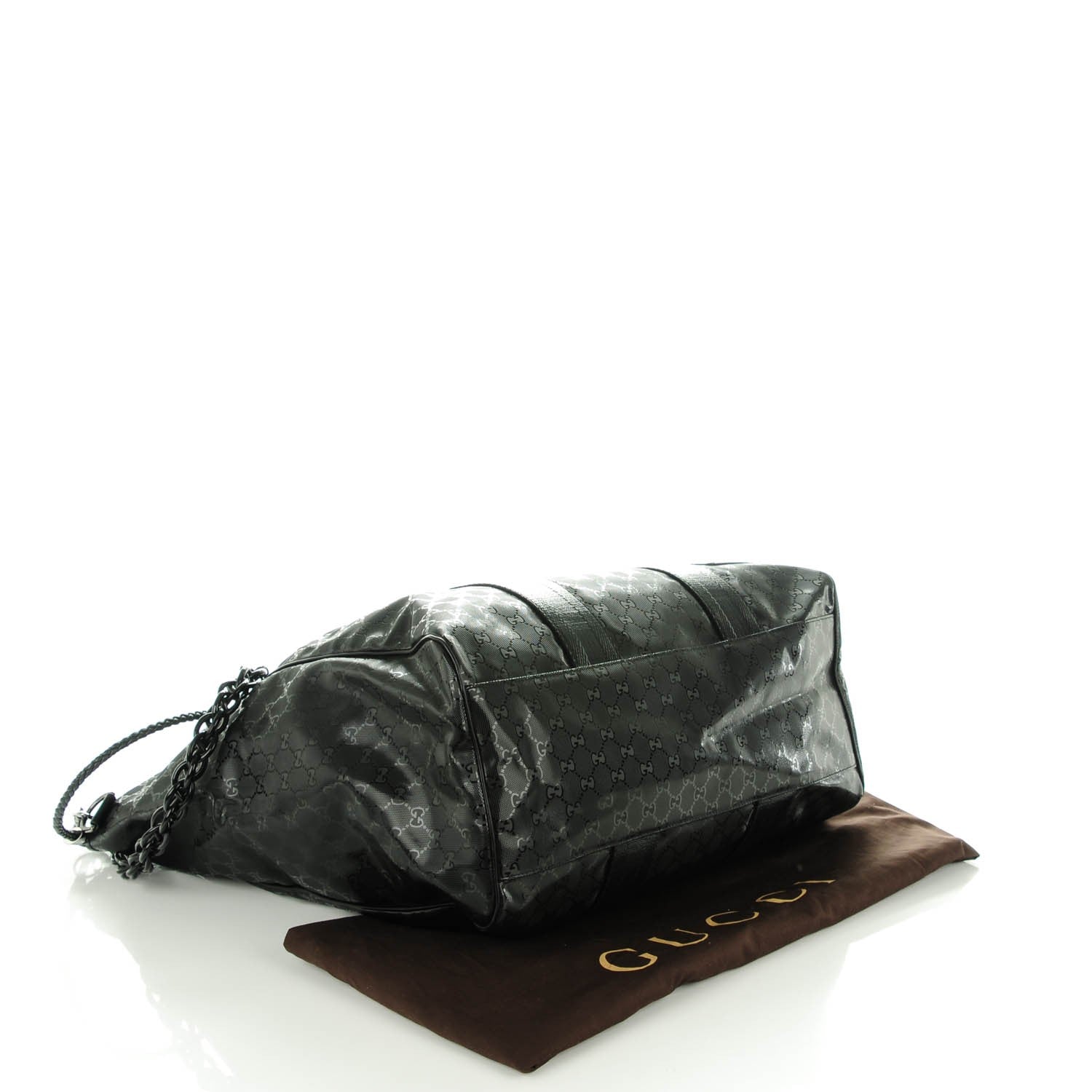 Gucci Imprime Monogram Large Carryall Tote Black 4 of 7
