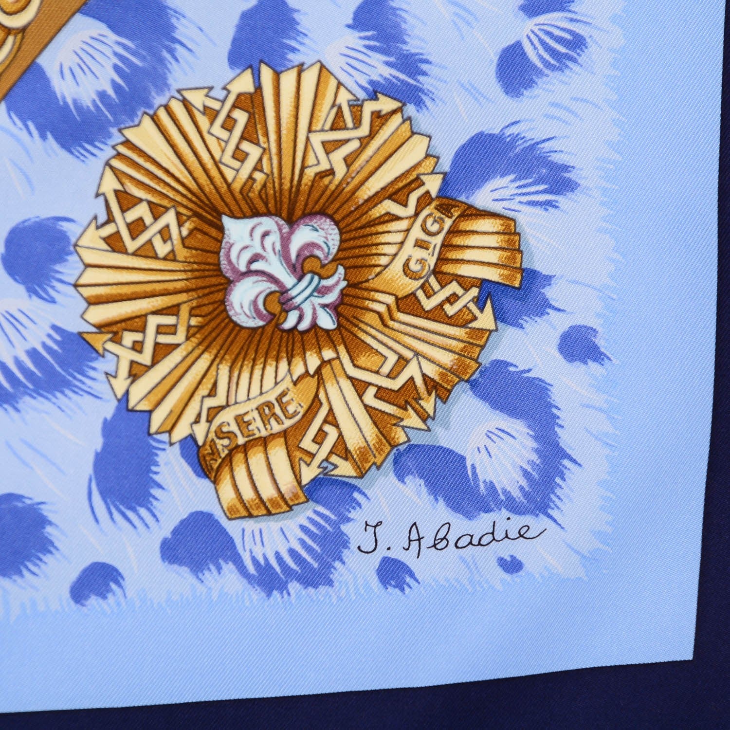Hermes Silk Casques Et Plumets Scarf 90 3 of 5
