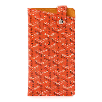 Goyard Goyardine Montmartre Glasses Case GM Orange 1 of 6