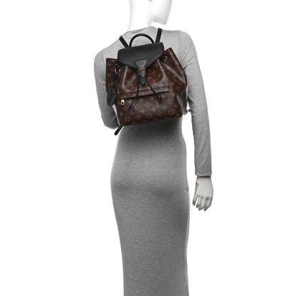 Louis Vuitton Monogram Montsouris PM Black 2 of 9