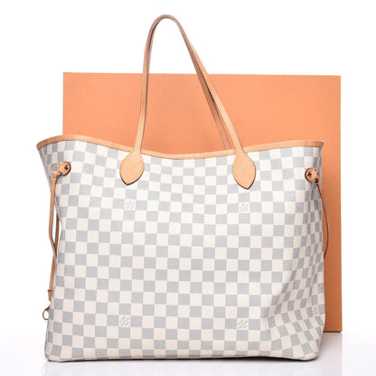 Louis Vuitton Damier Azur Neo Neverfull GM Rose Ballerine 11 of 11