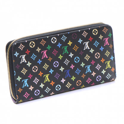 Louis Vuitton Monogram Multicolor Zippy Wallet Black 3 of 6