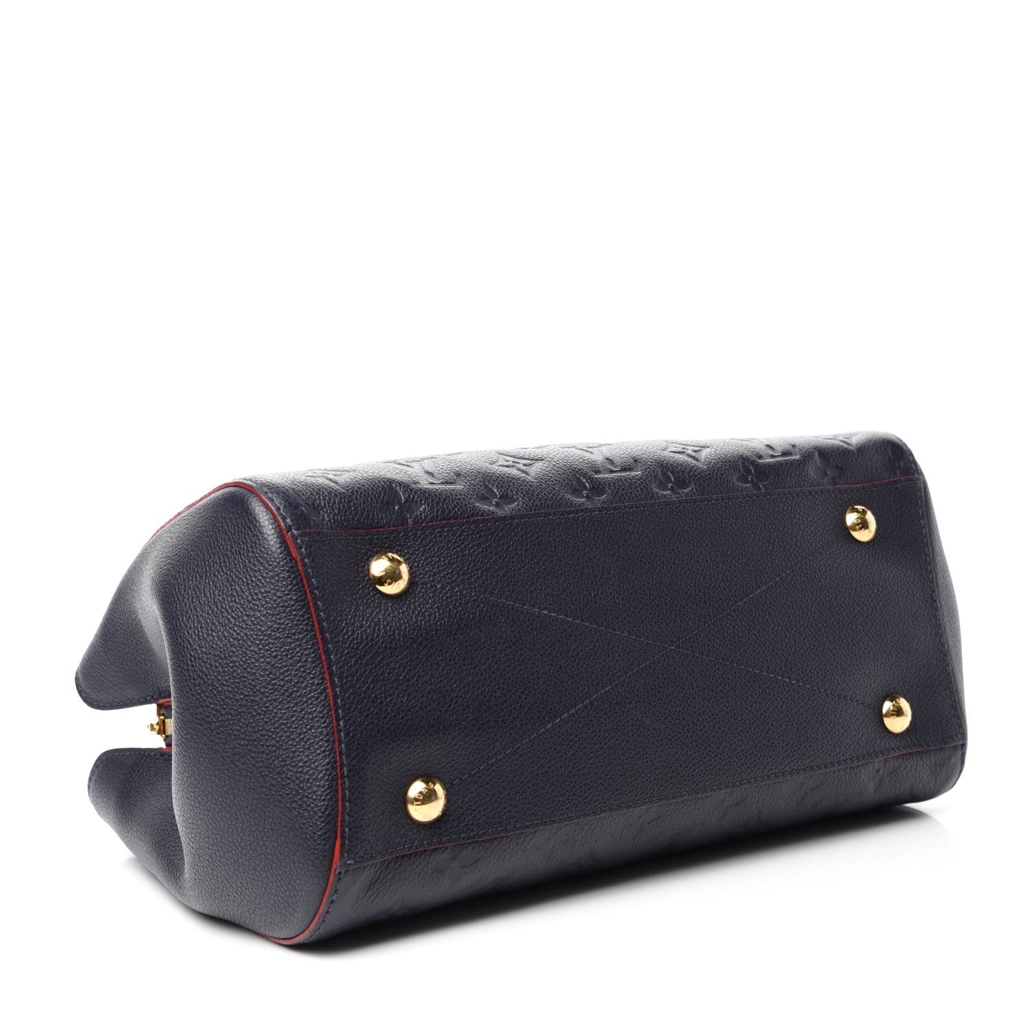 Louis Vuitton Empreinte Montaigne MM Marine Rouge 4 of 10