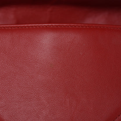 Gucci Calfskin Matelasse Medium GG Marmont Shoulder Bag Hibiscus Red 11 of 20
