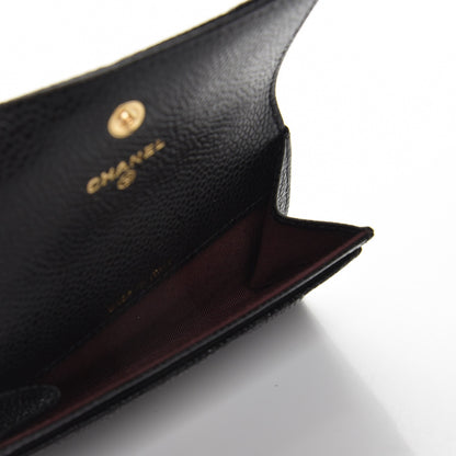 Chanel Caviar Quilted Card Holder Black 6 of 8