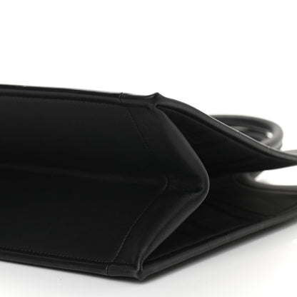 Christian Dior Calfskin Embossed Medium Book Tote Black 10 of 10