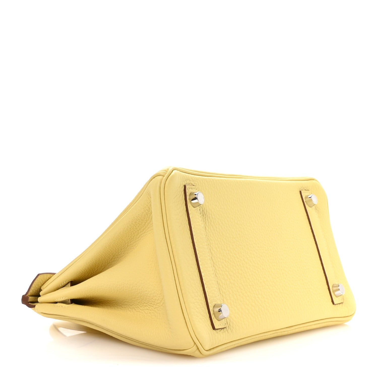 Hermes Togo Birkin 25 Jaune Poussin 4 of 11