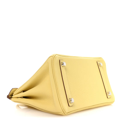 Hermes Togo Birkin 25 Jaune Poussin 4 of 11