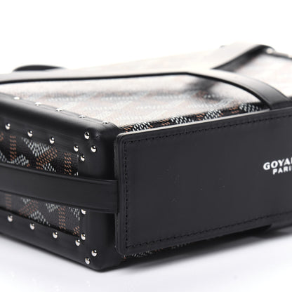 Goyard Goyardine Minaudiere Trunk Bag Black 8 of 11
