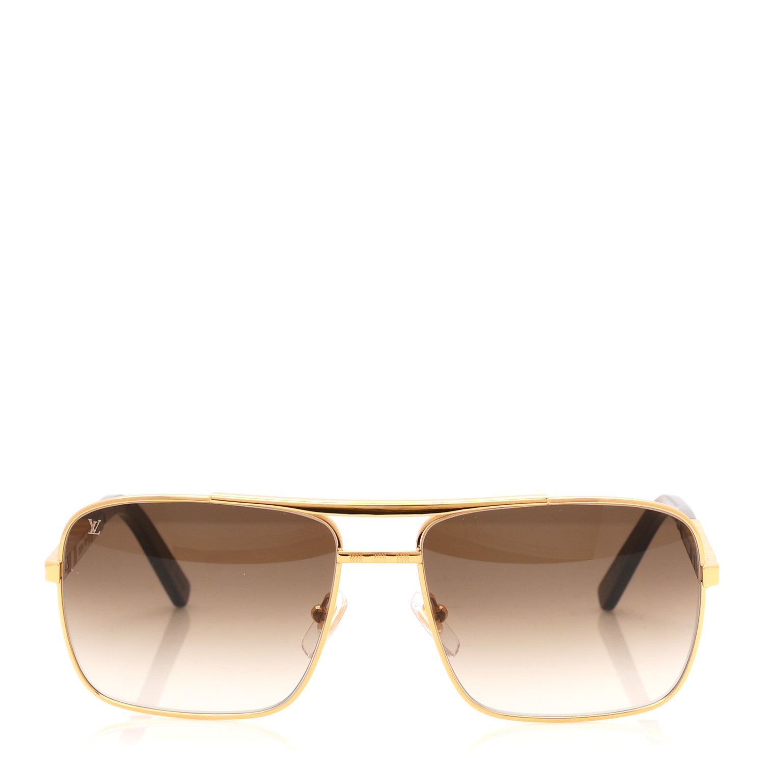 Louis Vuitton Attitude Sunglasses Z0259U Gold 2 of 8