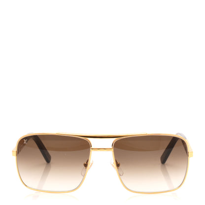 Louis Vuitton Attitude Sunglasses Z0259U Gold 2 of 8