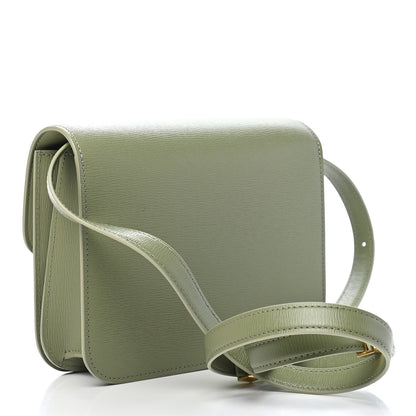 Celine Liege Calfskin Teen Classic Box Flap Bag Sage 3 of 9
