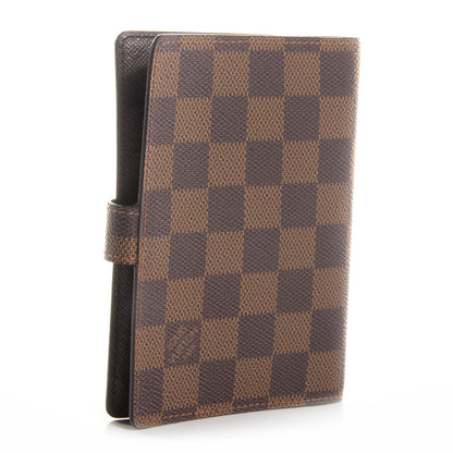 Louis Vuitton Damier Ebene Small Ring Agenda 3 of 7
